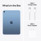 Планшет Apple iPad 10.9 2022 года с памятью 256 ГБ: Wi-Fi + Cellular, синий, на iPadOS