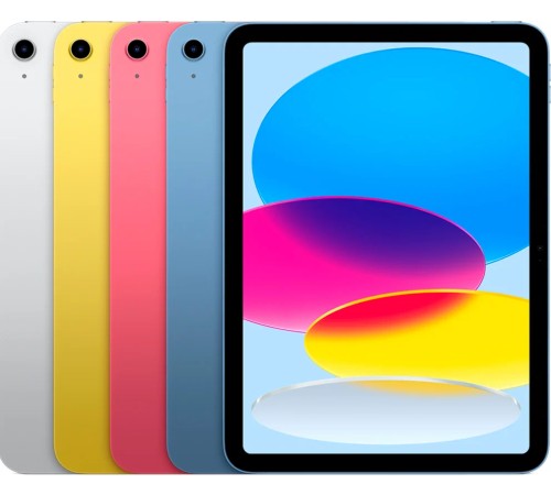 Планшет Apple iPad 10.9 2022 года с памятью 256 ГБ: Wi-Fi + Cellular, синий, на iPadOS