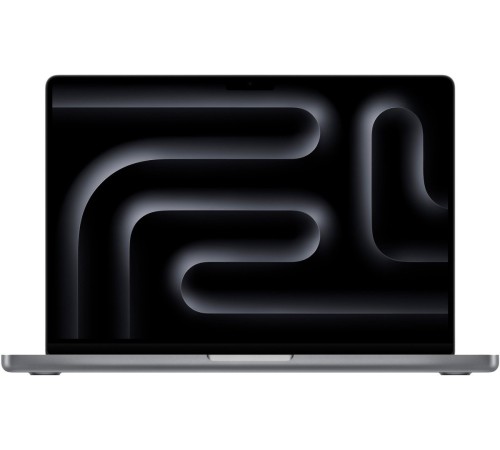 Мощный ноутбук Apple MacBook Pro 14 2023 года: высокое разрешение и производительность в сером цвете