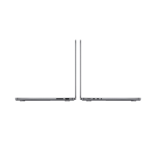 Мощный ноутбук Apple MacBook Pro 14 2023 года: высокое разрешение и производительность в сером цвете