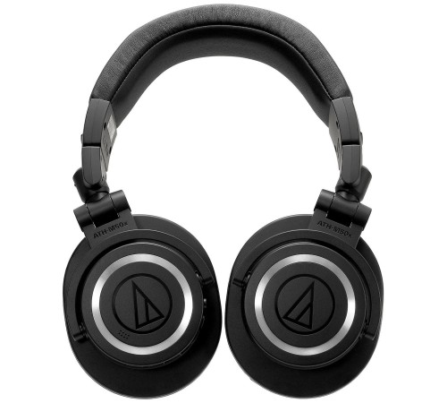Аудиотехника Audio-Technica ATH-M50XBT2: беспроводные наушники премиум-класса в чёрном цвете. Аудиотехника Audio-Technica ATH-M50XBT2: беспроводные наушники премиум-класса в чёрном цвете.