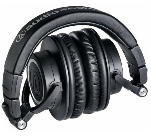 Аудиотехника Audio-Technica ATH-M50XBT2: беспроводные наушники премиум-класса в чёрном цвете. Аудиотехника Audio-Technica ATH-M50XBT2: беспроводные наушники премиум-класса в чёрном цвете.