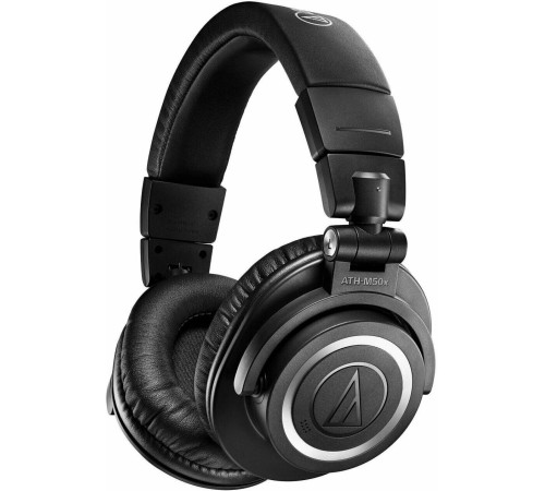 Аудиотехника Audio-Technica ATH-M50XBT2: беспроводные наушники премиум-класса в чёрном цвете. Аудиотехника Audio-Technica ATH-M50XBT2: беспроводные наушники премиум-класса в чёрном цвете.