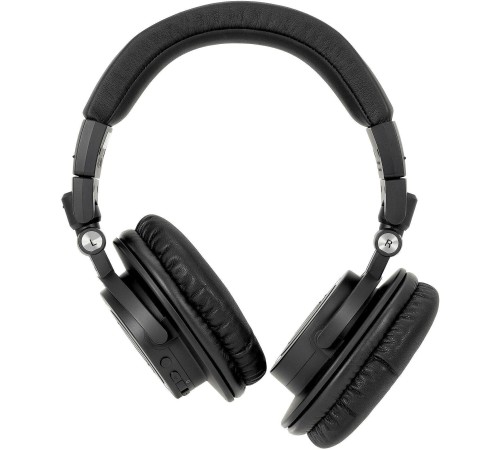 Аудиотехника Audio-Technica ATH-M50XBT2: беспроводные наушники премиум-класса в чёрном цвете. Аудиотехника Audio-Technica ATH-M50XBT2: беспроводные наушники премиум-класса в чёрном цвете.