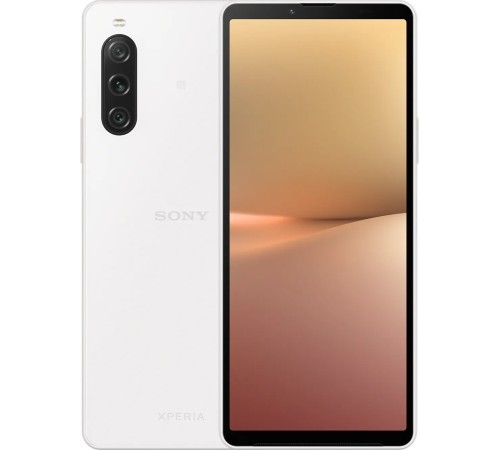 Смартфон Sony Xperia 10 V 8/128 ГБ в белом цвете — ваш новый стильный помощник.