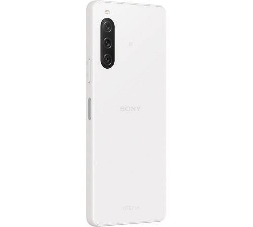 Смартфон Sony Xperia 10 V 8/128 ГБ в белом цвете — ваш новый стильный помощник.