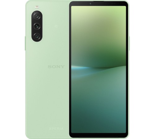 Смартфон Sony Xperia 10 V 8/128 ГБ в зелёном цвете — стильный и мощный гаджет.