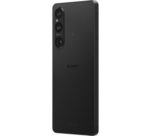 Смартфон Sony Xperia 1 V 12/256 ГБ (XQ-DQ72) в чёрном цвете — мощный выбор для ценителей качества.