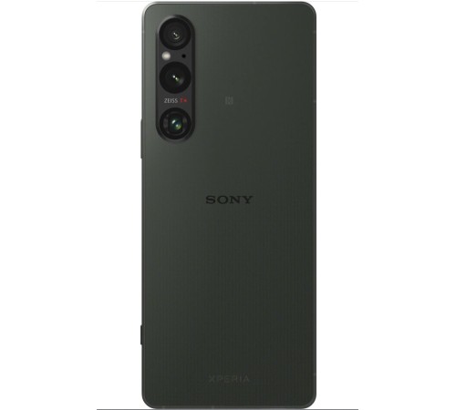 Смартфон Sony Xperia 1 V 12/256 ГБ (XQ-DQ72) в зелёном цвете — мощная производительность и стильный дизайн.