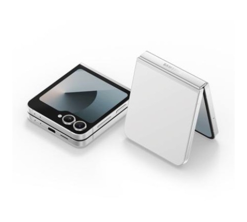 Белый смартфон Samsung Galaxy Z Flip6 12/256 ГБ, Dual: nano SIM + eSIM