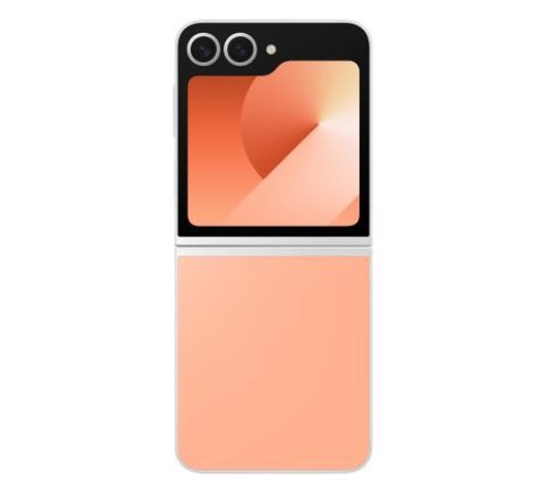 Персиковый смартфон Samsung Galaxy Z Flip6 12/256 ГБ — Dual SIM (nano SIM + eSIM)