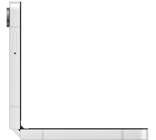 Смартфон Samsung Galaxy Z Flip7 FE 8/256 ГБ, Dual: nano SIM + eSIM, белый