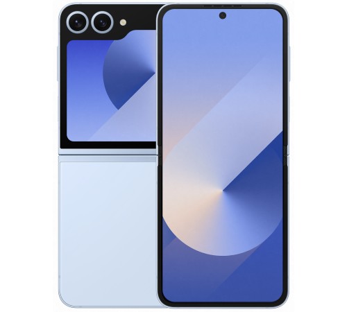 Смартфон Samsung Galaxy Z Flip6 12/256 ГБ — складной дизайн в голубом цвете