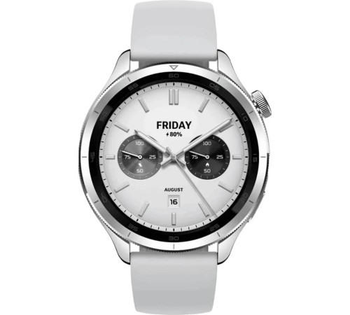 Умные часы Xiaomi Watch S4, серебристый