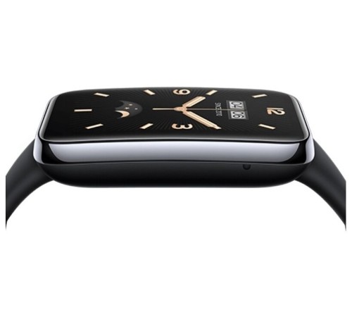 Умные часы Xiaomi Mi Band 7 Pro в чёрном цвете: стиль и функциональность