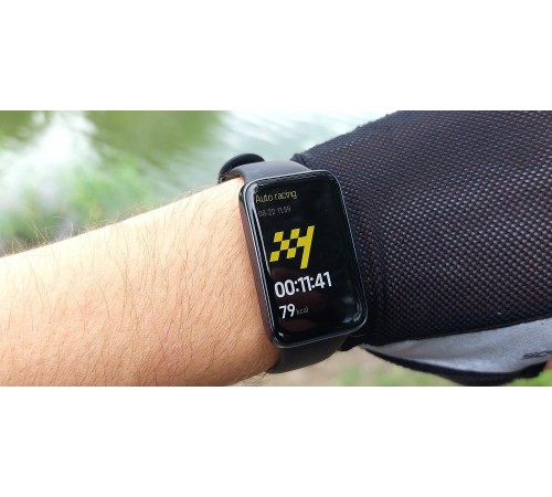 Умные часы Xiaomi Mi Band 7 Pro в чёрном цвете: стиль и функциональность