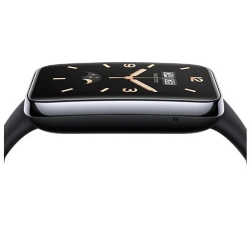 Умные часы Xiaomi Mi Band 7 Pro в чёрном цвете: стиль и функциональность