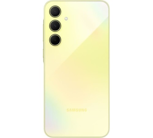 Желтый смартфон Samsung Galaxy A35 8/256 ГБ Lemon, Dual nano SIM, версия RU