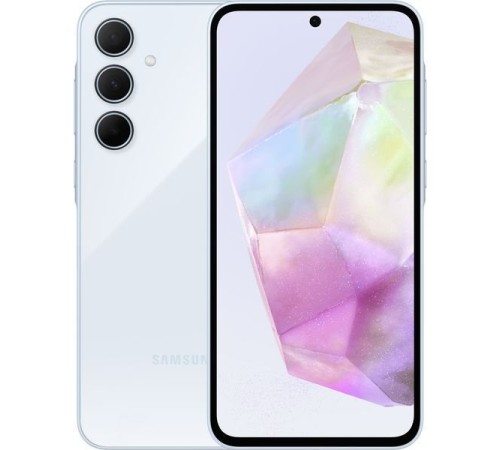 Синий смартфон Samsung Galaxy A35 6/128 ГБ Dual nano SIM (Iceblue)