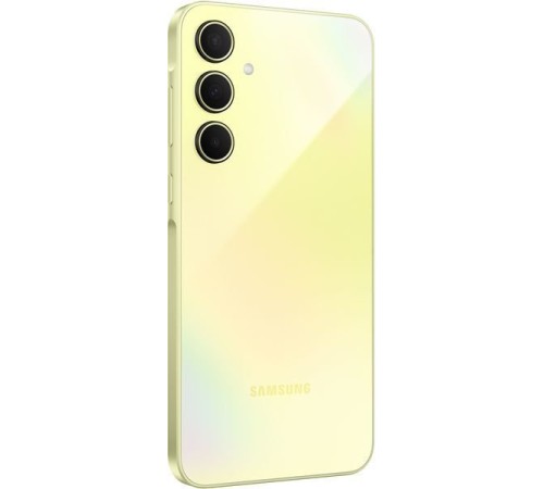 Желтый смартфон Samsung Galaxy A35 8/128 ГБ, Dual nano SIM