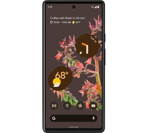 Смартфон Google Pixel 6 8/128 ГБ в цвете stormy black: nano SIM + eSIM