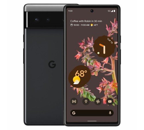 Смартфон Google Pixel 6 8/256 ГБ в цвете Stormy Black: nano SIM и eSIM