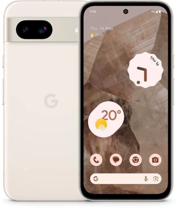 Смартфон Google Pixel 8A 8/128 ГБ, Dual: nano SIM + eSIM, Porcelain