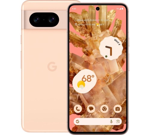 Розовый смартфон Google Pixel 8 8/256 ГБ с поддержкой nano SIM и eSIM