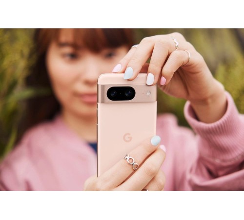 Розовый смартфон Google Pixel 8 8/256 ГБ с поддержкой nano SIM и eSIM