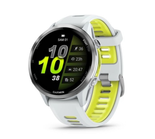 Умные часы Garmin Forerunner 970 47mm Silver White 010-02969-11
