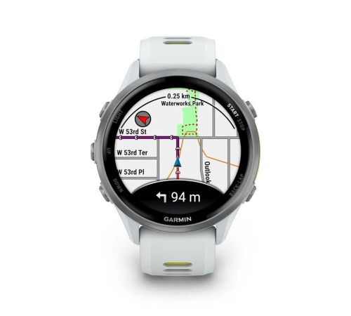 Умные часы Garmin Forerunner 970 47mm Silver White 010-02969-11