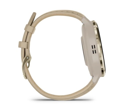 Умные часы Garmin Venu 3S Soft Gold French Gray Leather 010-02785-55