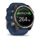 Умные часы Garmin Quatix 8 51mm Amoled Sapphire Titanium Grey with Blue Band 010-02905-91