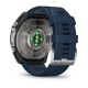 Умные часы Garmin Quatix 8 51mm Amoled Sapphire Titanium Grey with Blue Band 010-02905-91
