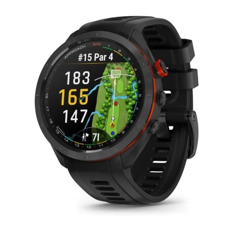 Умные часы Garmin Approach S70 Black 010-02746-02