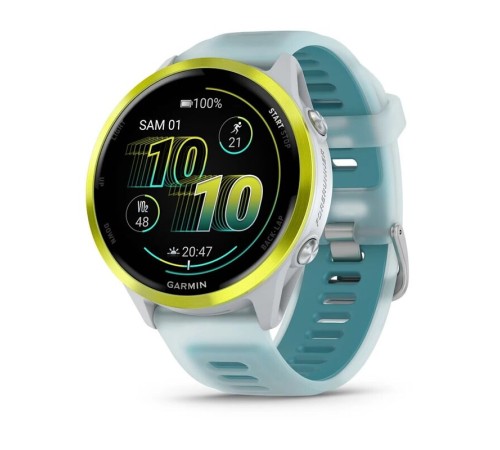 Умные часы Garmin Forerunner 570 47mm Yellow Turquoise 010-02971-01