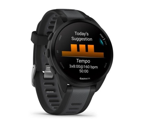 Умные часы Garmin Forerunner 165 Music Black Slate 010-02863-30