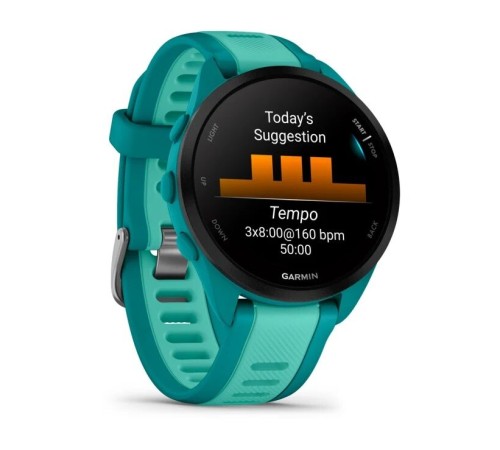 Умные часы Garmin Forerunner 165 Music Turquoise Aqua 010-02863-32