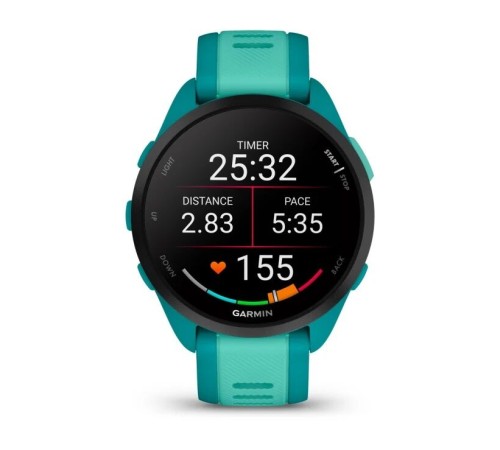 Умные часы Garmin Forerunner 165 Music Turquoise Aqua 010-02863-32