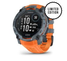 Умные часы Garmin Instinct 3 50 mm Solar Grey Orange 010-02935-01