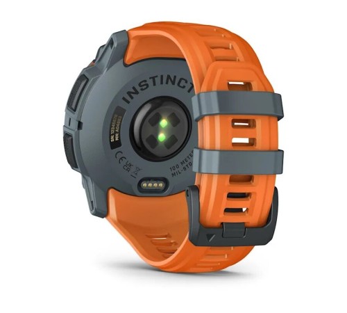 Умные часы Garmin Instinct 3 50 mm Solar Grey Orange 010-02935-01