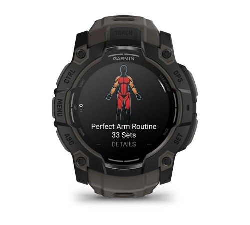 Умные часы Garmin Instinct 3 50 mm AMOLED Black 010-03020-00