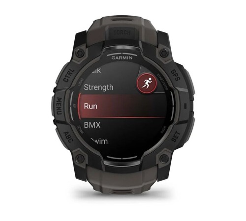 Умные часы Garmin Instinct 3 50 mm AMOLED Black 010-03020-00