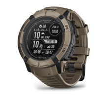 Умные часы Garmin Instinct 2X Solar Tactical Coyote Tan Bezel with Coyote Tan Silicone Band EU  010-02805-02