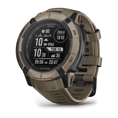 Умные часы Garmin Instinct 2X Solar Tactical Coyote Tan Bezel with Coyote Tan Silicone Band EU  010-02805-02