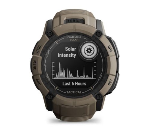 Умные часы Garmin Instinct 2X Solar Tactical Coyote Tan Bezel with Coyote Tan Silicone Band EU  010-02805-02