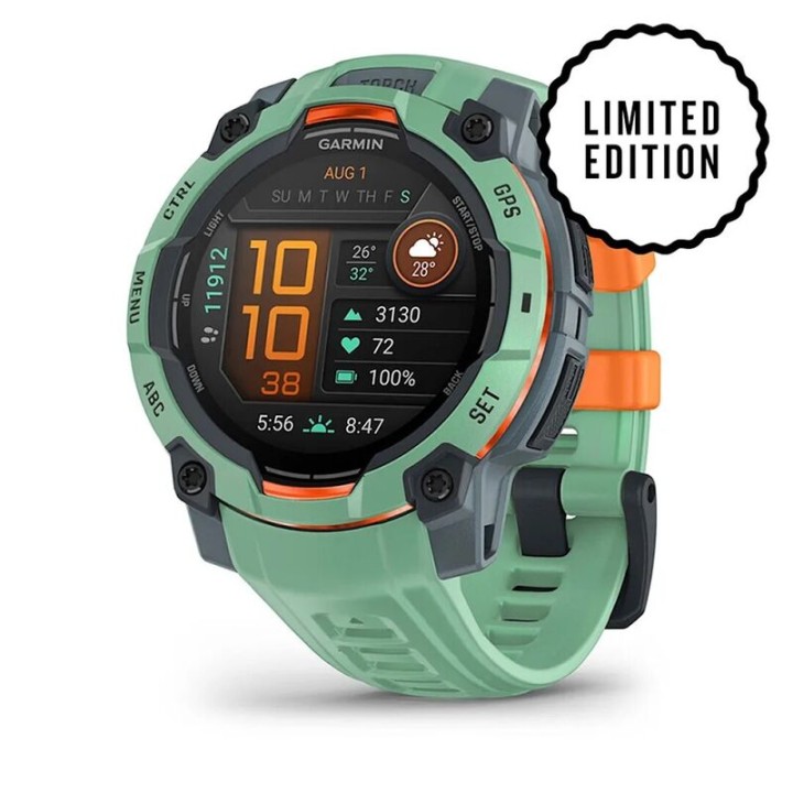 Умные часы Garmin Instinct 3 45 mm AMOLED Neotropic 010-02936-01