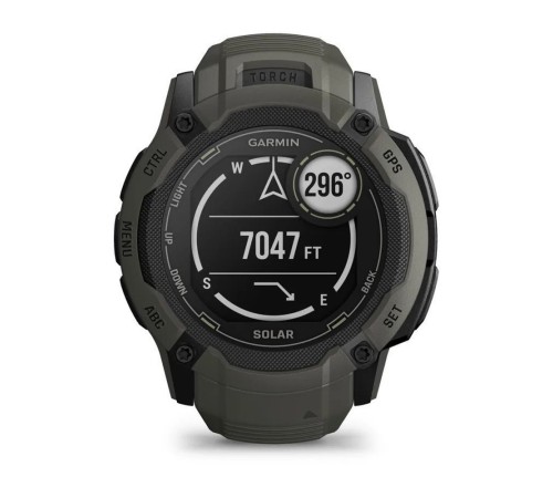 Умные часы Garmin Instinct 2X Solar Moss Bezel with Moss Silicone Band EU  010-02805-05