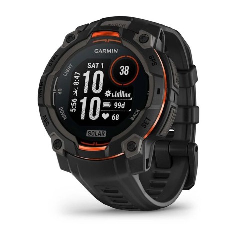 Умные часы Garmin Instinct 3 45 mm Solar Black 010-02934-00