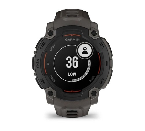 Умные часы Garmin Instinct E 45 mm Black Charcoal 010-02933-00